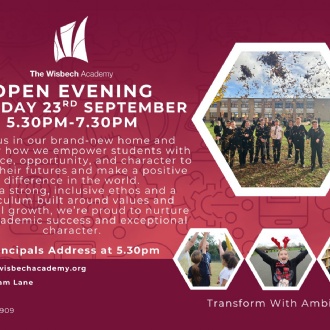 TWA Open Evening 23rd September